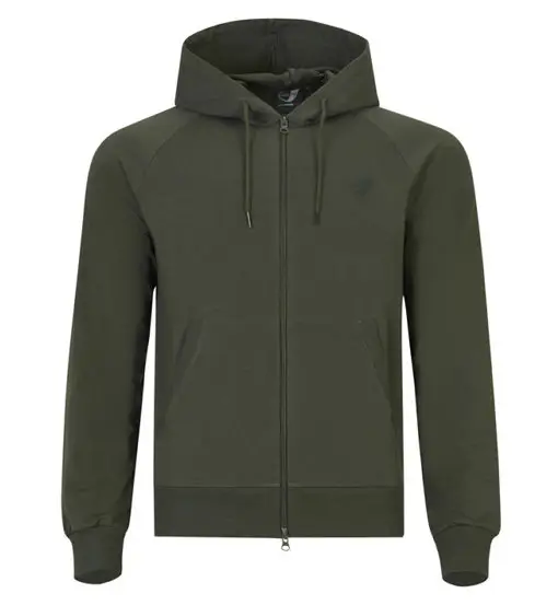Full Zip - felpa con cappuccio - uomo Green