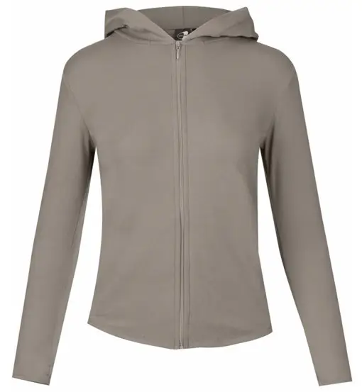 Full Zip W - felpa con cappuccio - donna Beige