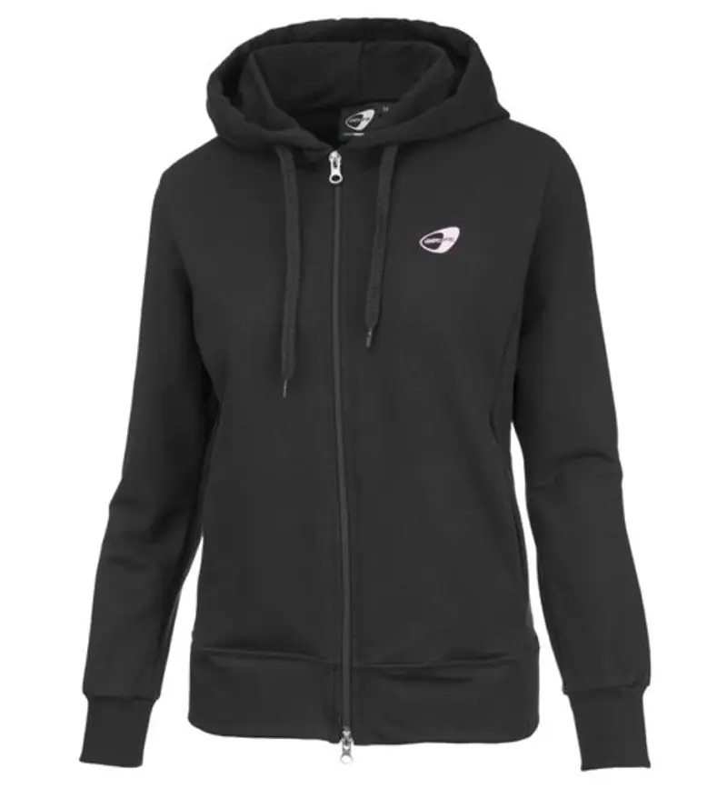 Full Zip W - felpa con cappuccio - donna Black