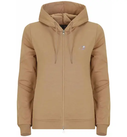 Full Zip W - felpa con cappuccio - donna Brown