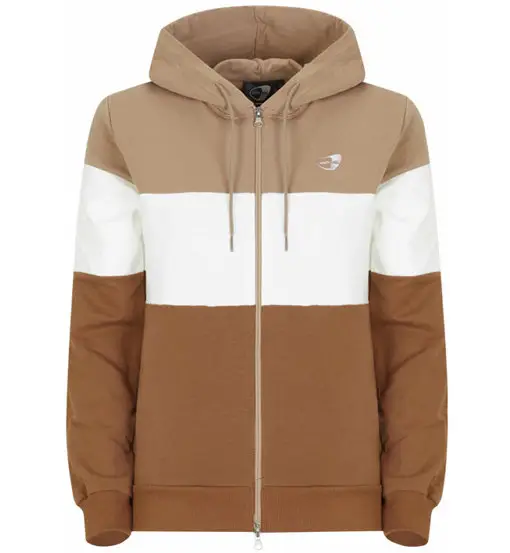 Full Zip W - felpa con cappuccio - donna Brown