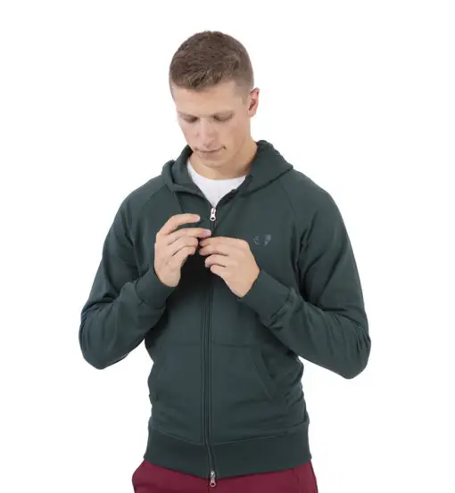 Full Zip W - felpa con cappuccio - uomo Green