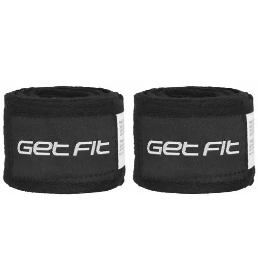 Hand Wraps Cotton 4mt - accessorio boxe Black