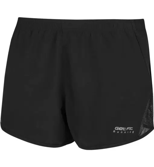 Lia 4" - pantaloni corti running - donna Black