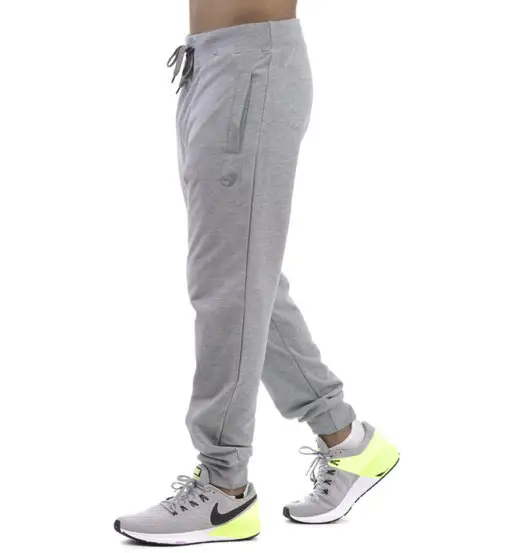 Long Pant Rib Bottom M - pantaloni fitness - uomo Grey