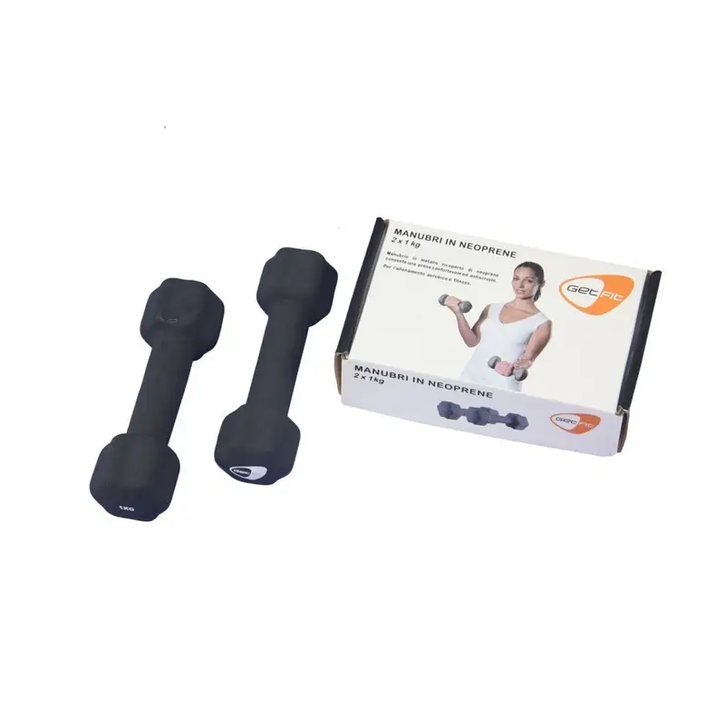 Neoprene Dumbbell Box 2 PZ x 0,5 Kg 500 G
