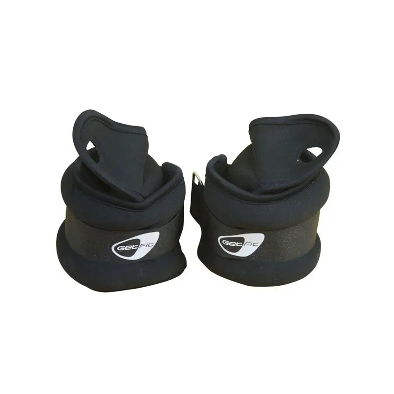 Polsiera Palestra Cavigliera Sportiva 2 x 1 Kg Nero 1 KG