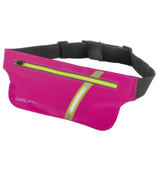 Reflective Waist Bag - marsupio running Violet