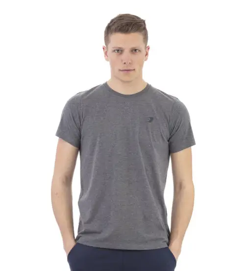 Shirt Short Sleeve - T-shirt fitness - uomo Grey