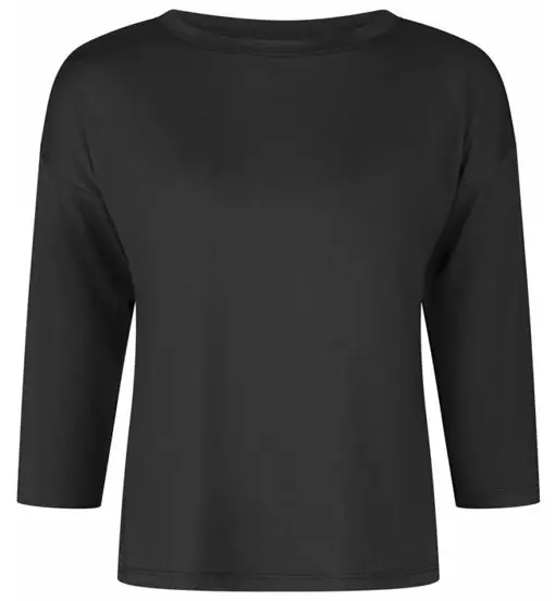 T-shirt 3/4 W - donna Black