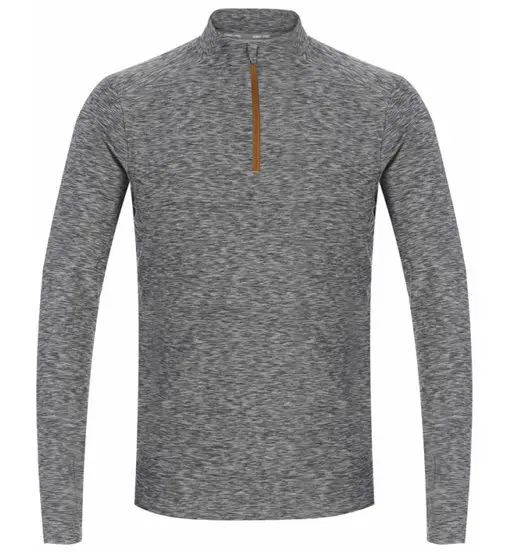 Top Half Zip - maglia running a manica lunga - uomo Grey