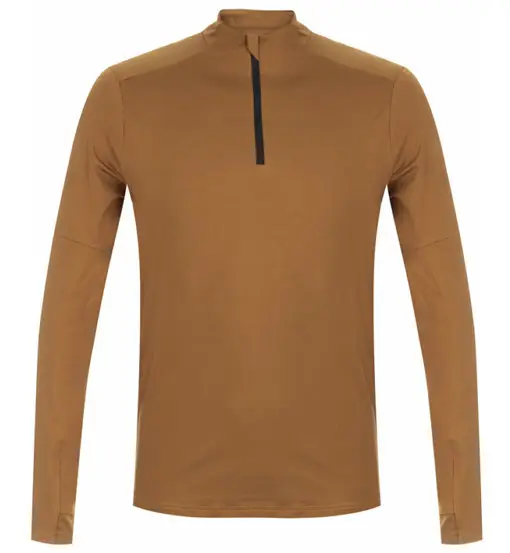 Top Half Zip - maglia running a manica lunga - uomo Orange