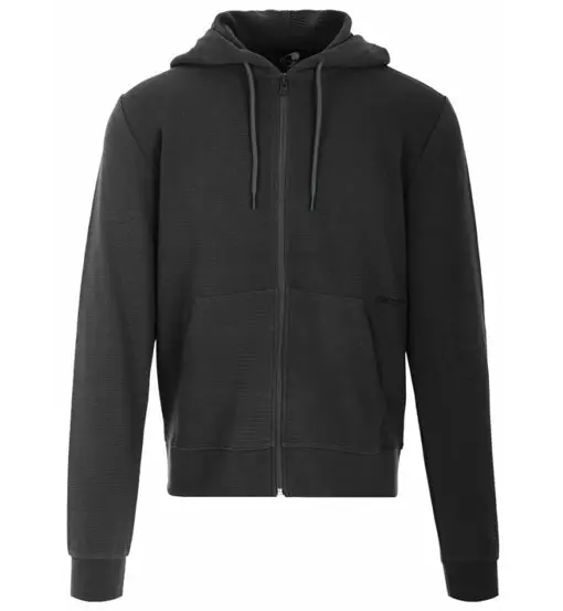 Waffle - felpa con cappuccio - uomo Black