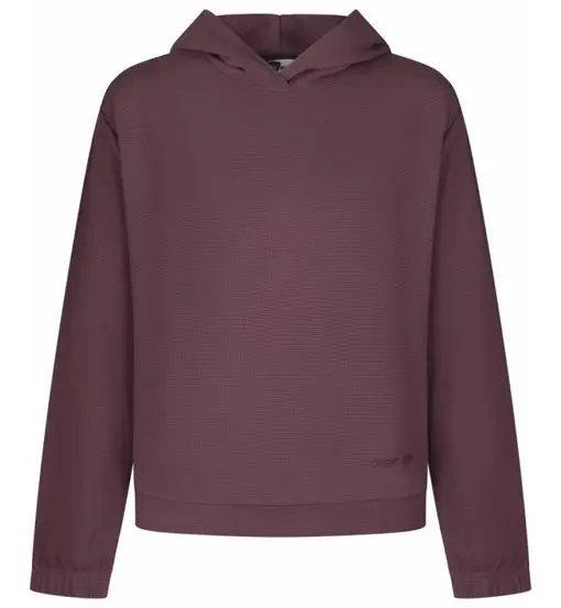 Waffle W - felpa con cappuccio - donna Red