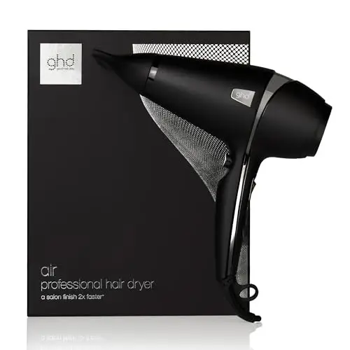 ghd Air Asciugacapelli – Motore Potente da 2.100 W, Tecnologia Ionica Avanzata, Finish Liscio da Salone