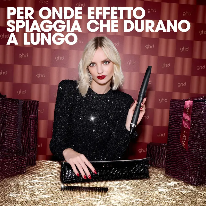 Arricciacapelli chronos curve conical Gift Set - arricciacapelli professionale + detangling comb - Piastra capelli, Spazzole per capelli, Cofanett miniatura 3