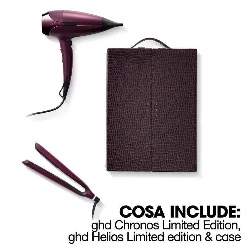 Asciugacapelli ghd Christmas Bundle Deluxe - chronos + helios™ - Phon, Piastra capelli, Cofanetto per capelli miniatura 5