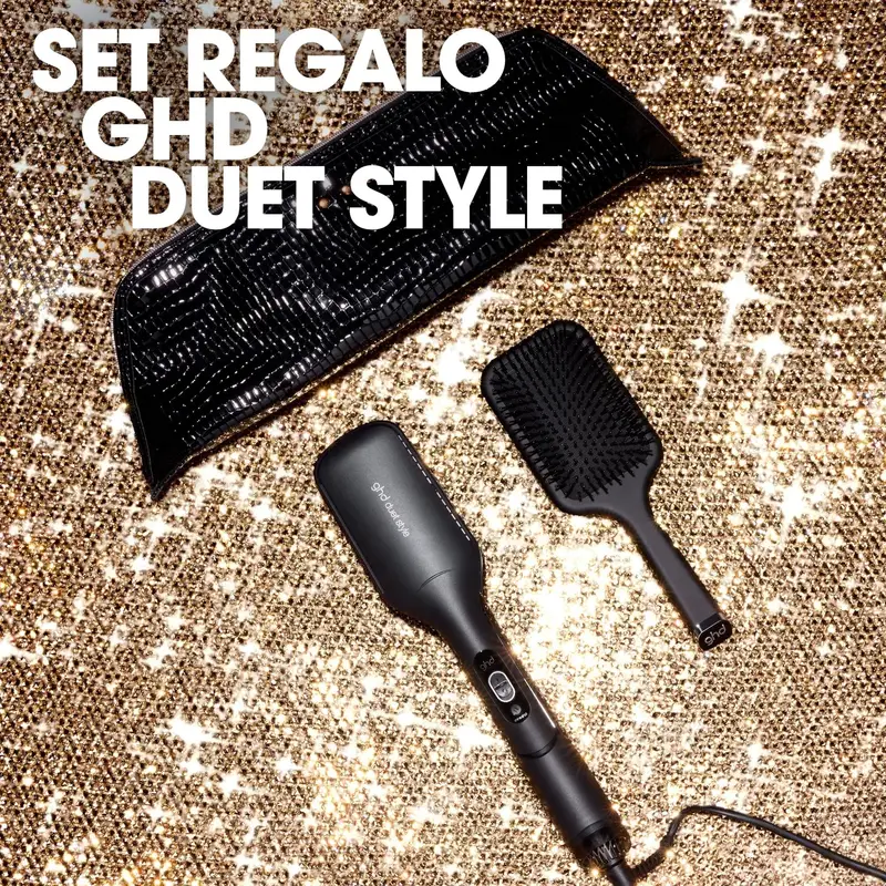 Hot Air Styler ghd duet style Gift Set - piastra asciugacapelli professionale + paddle brush - Piastra capelli, Spazzole per capelli, Cofanetto pe miniatura 2