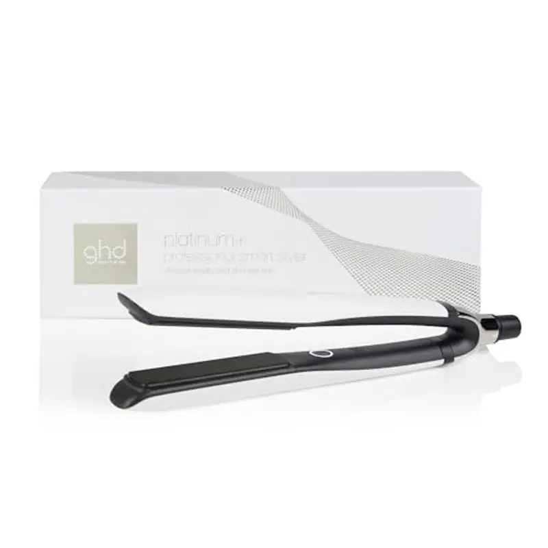 ghd Platinum+ Piastra & Styler Professionale Bianca – Capelli Più Forti, Maggiore Lucentezza, Protezione del Colore – Per Tutti i Tipi di Capelli