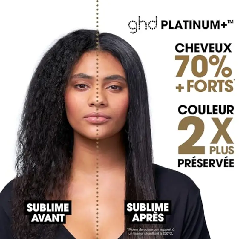 ghd Platinum+ Piastra & Styler Professionale Nera – Capelli Più Forti, Maggiore Lucentezza, Protezione del Colore – Per miniatura 2