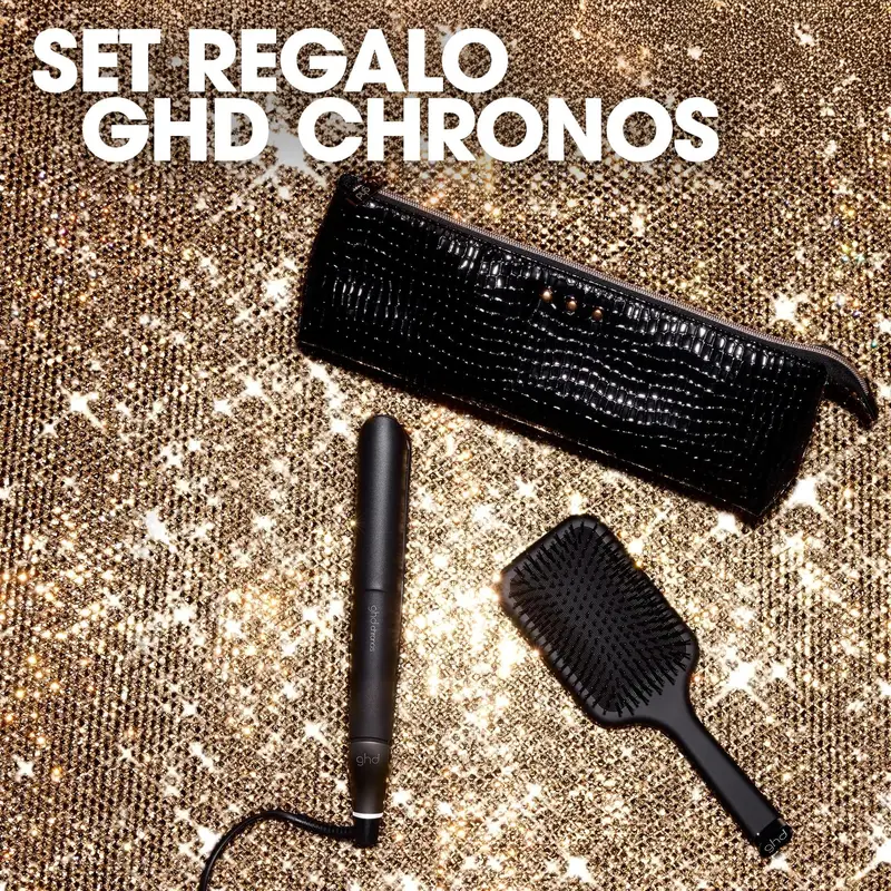 Styler ghd chronos Gift Set - piastra per capelli professionale + paddle brush - Piastra capelli, Spazzole per capelli, Cofanetto per capelli miniatura 2