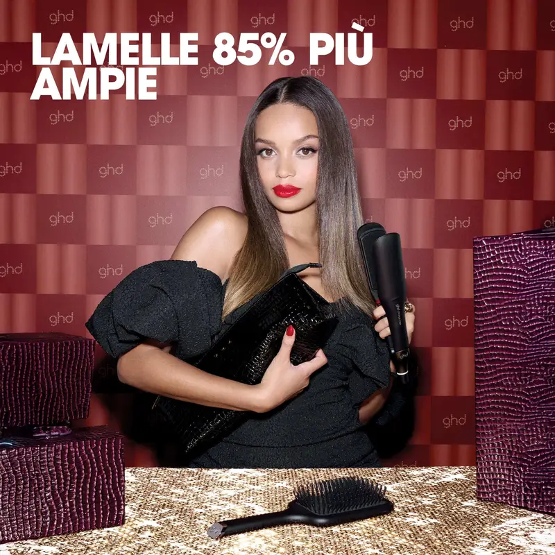 Styler ghd chronos max Gift Set - piastra per capelli professionale + paddle brush - Piastra capelli, Spazzole per capelli, Cofanetto per capelli miniatura 3