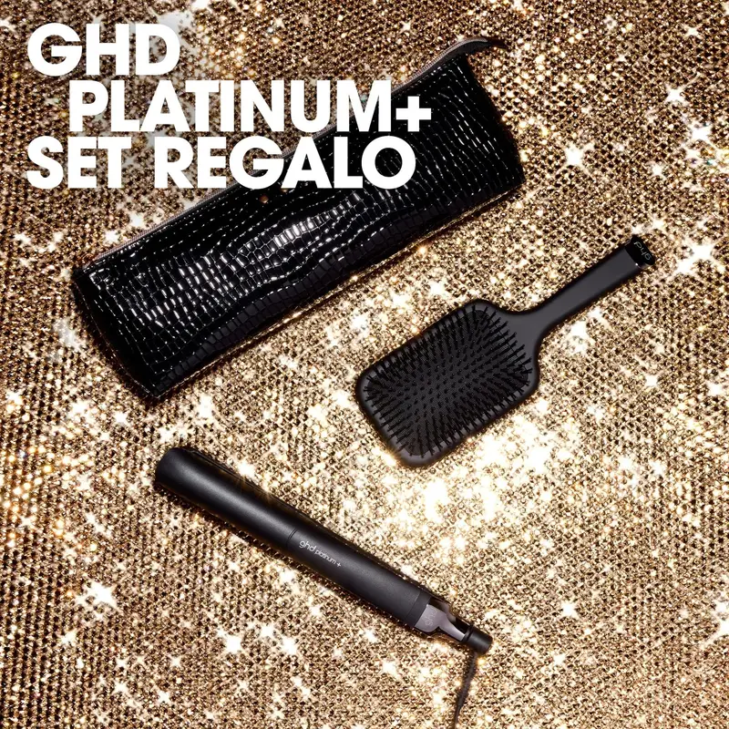 Styler ghd platinum+ Gift Set - piastra per capelli professionale + paddle brush - Piastra capelli, Spazzole per capelli, Cofanetto per capelli miniatura 2