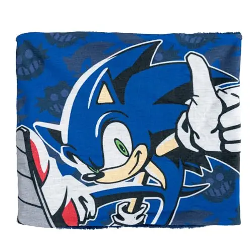 Ghetta per bambini Sonic The Hedgehog Sciarpa per bambini Sonic Coraline Ghetta per neve e sci per ragazze e ragazzi