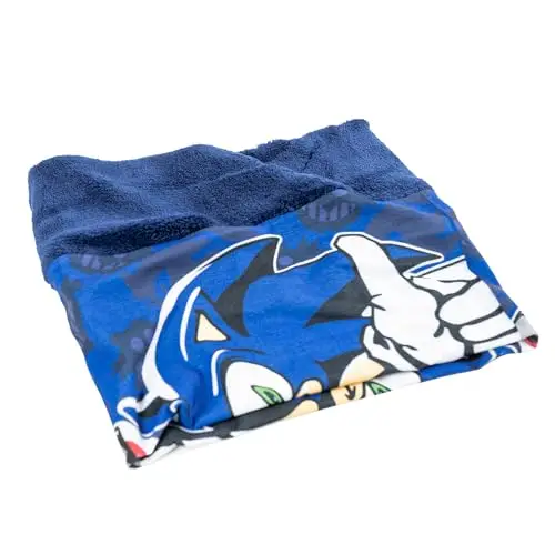 Ghetta per bambini Sonic The Hedgehog Sciarpa per bambini Sonic Coraline Ghetta per neve e sci per ragazze e ragazzi miniatura 3