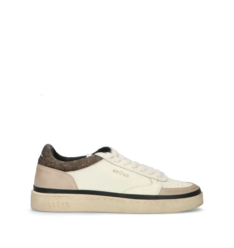 Ghoud Sneakers uomo panna in pelle