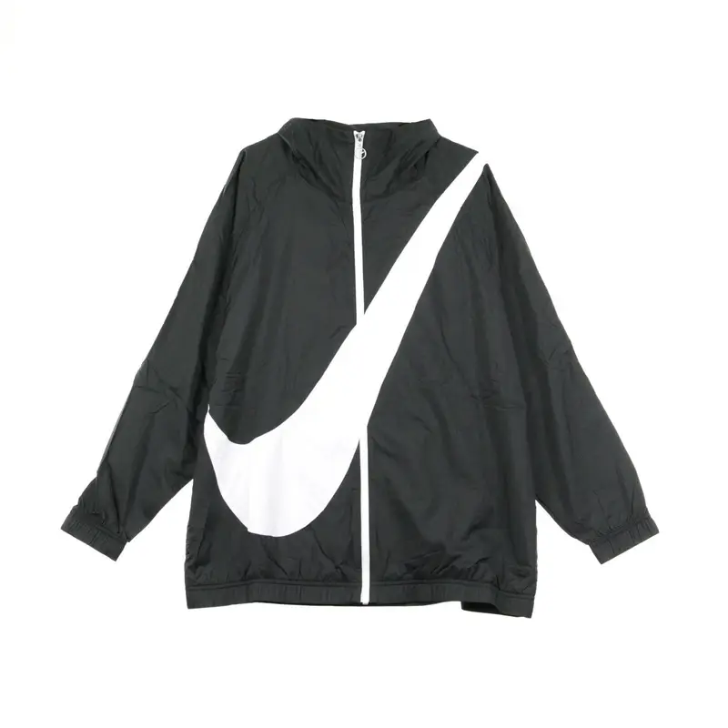 Giacca a Vento Donna W Swoosh Jkt Wvn Cb Black/black/white
