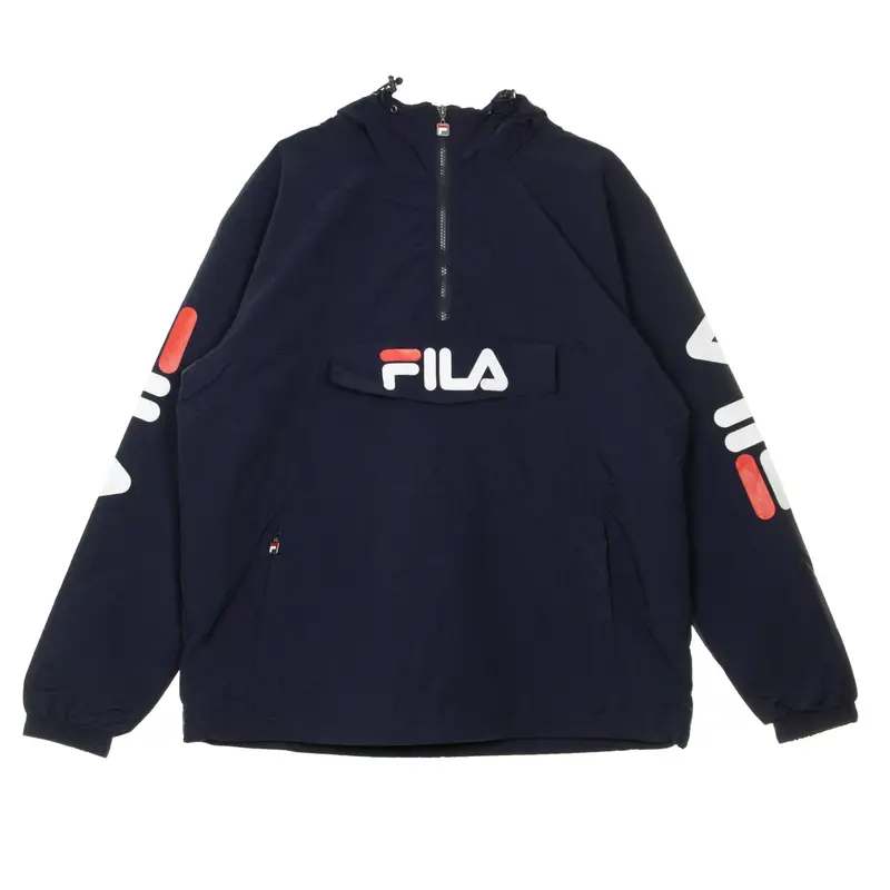 Giacca a Vento Infilabile Uomo Ladislaus Black Iris