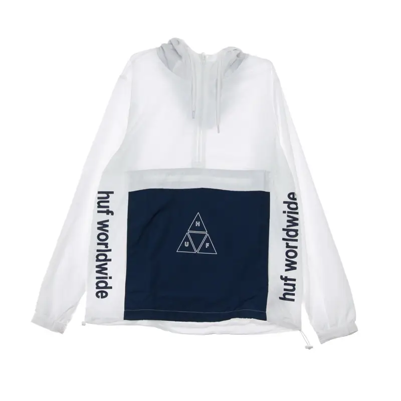 Giacca a Vento Infilabile Uomo Peak 3.0 White