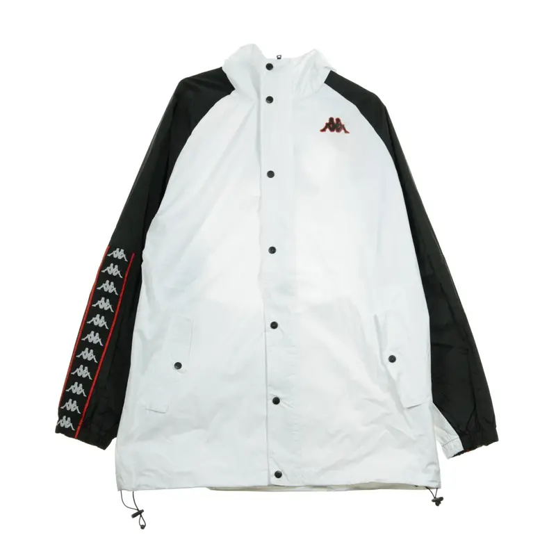 Giacca a Vento Uomo Banda Clack White/black/red