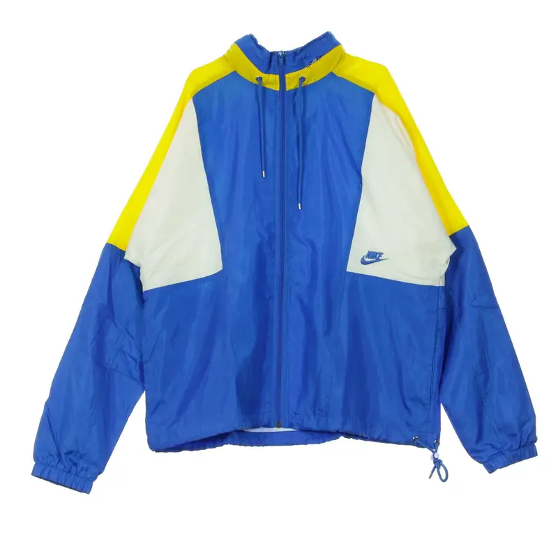 Giacca a Vento Uomo Re-issue Jkt Wvn Signal Blue/amarillo/sail/signal Blue