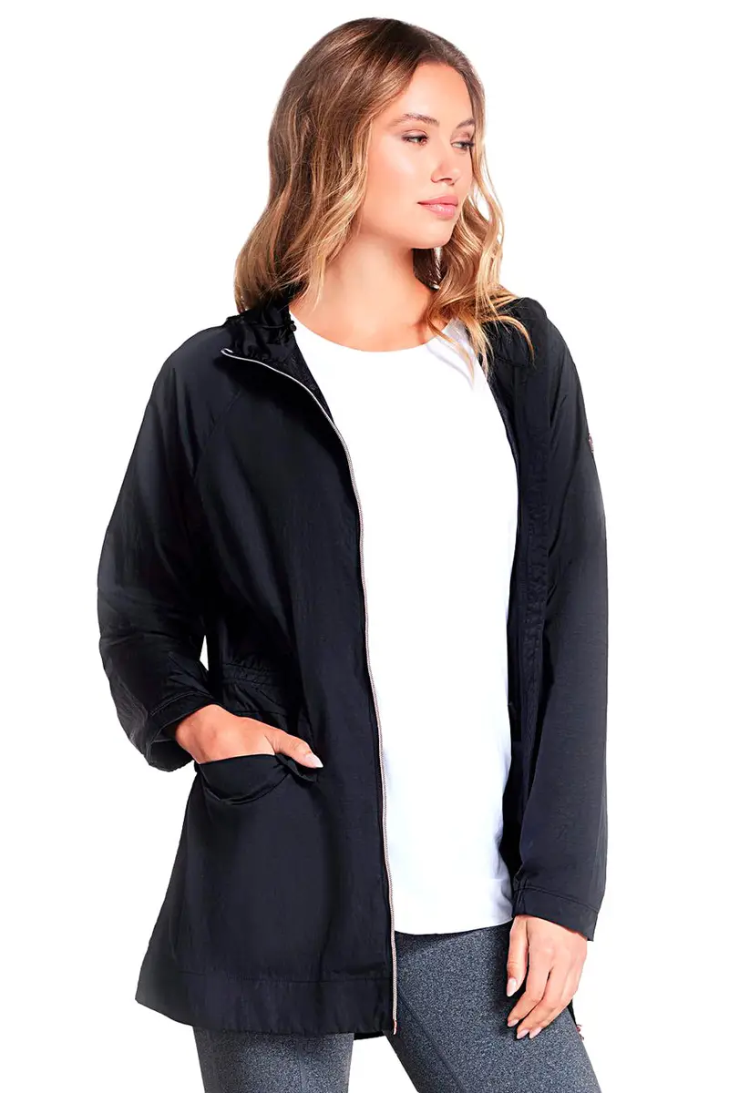 Giacca Anti Pioggia con Cappuccio Skechers GO WALK Anorak