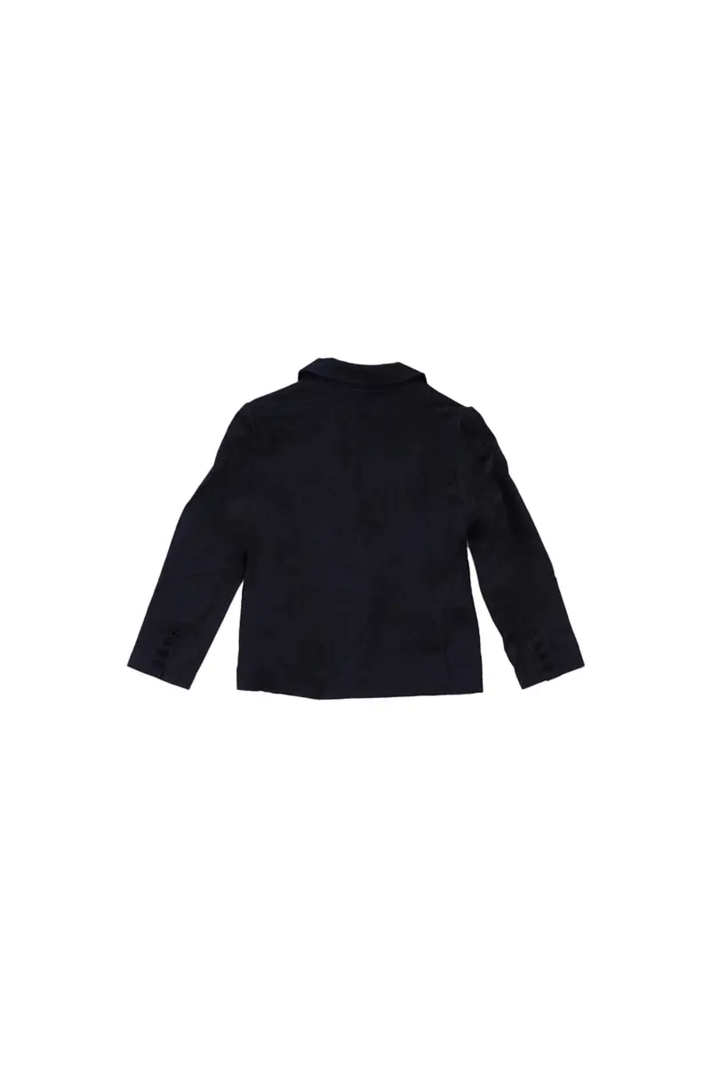 Giacca Bambino GUESS Blu denim Blazer ceremony miniatura 2