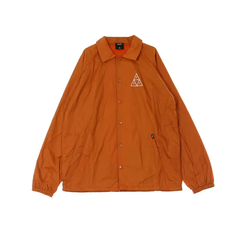 Giacca Coach Jacket Uomo Essentials Tt Coaches Jacket Rust