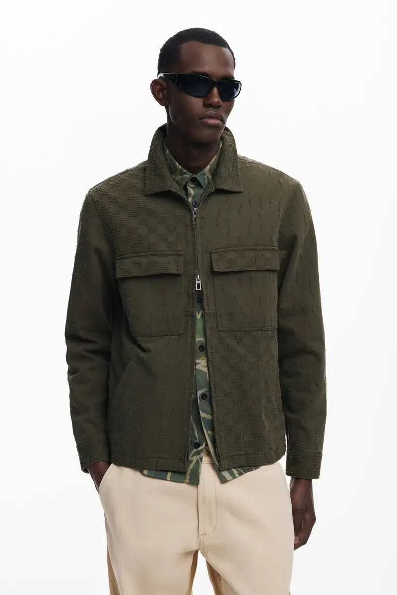 Giacca con doppia cerniera