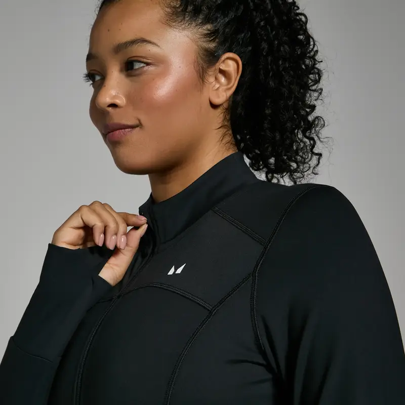 Giacca crop MP Power da donna - Nera - L miniatura 3