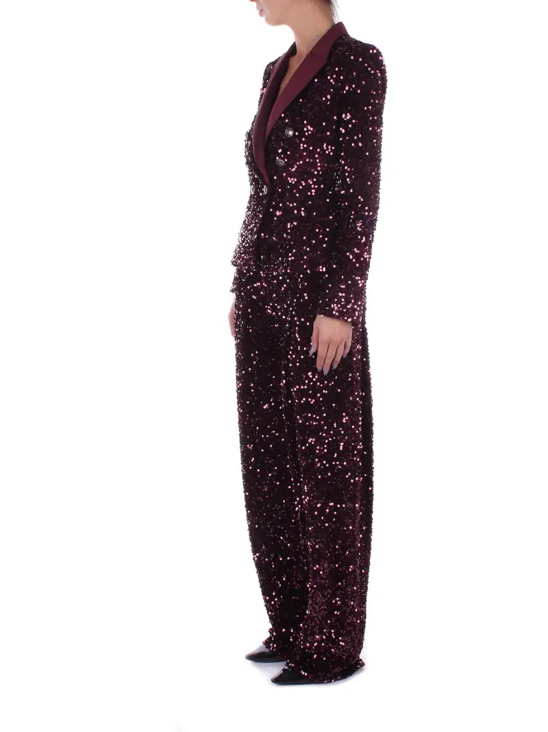 Giacca Donna ELISABETTA FRANCHI Bordeaux miniatura 2