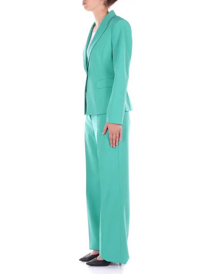 Giacca Donna LIU JO Smeraldo Ecs giacca 1 bottone miniatura 2