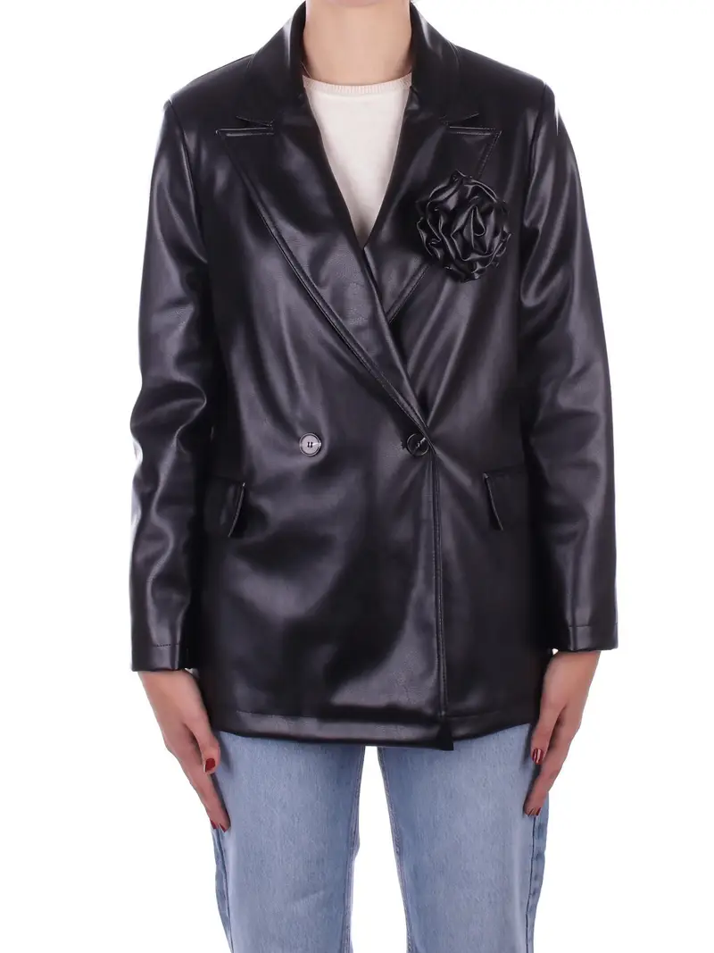 Giacca Donna MADEMOISELLE DU MONDE Nero