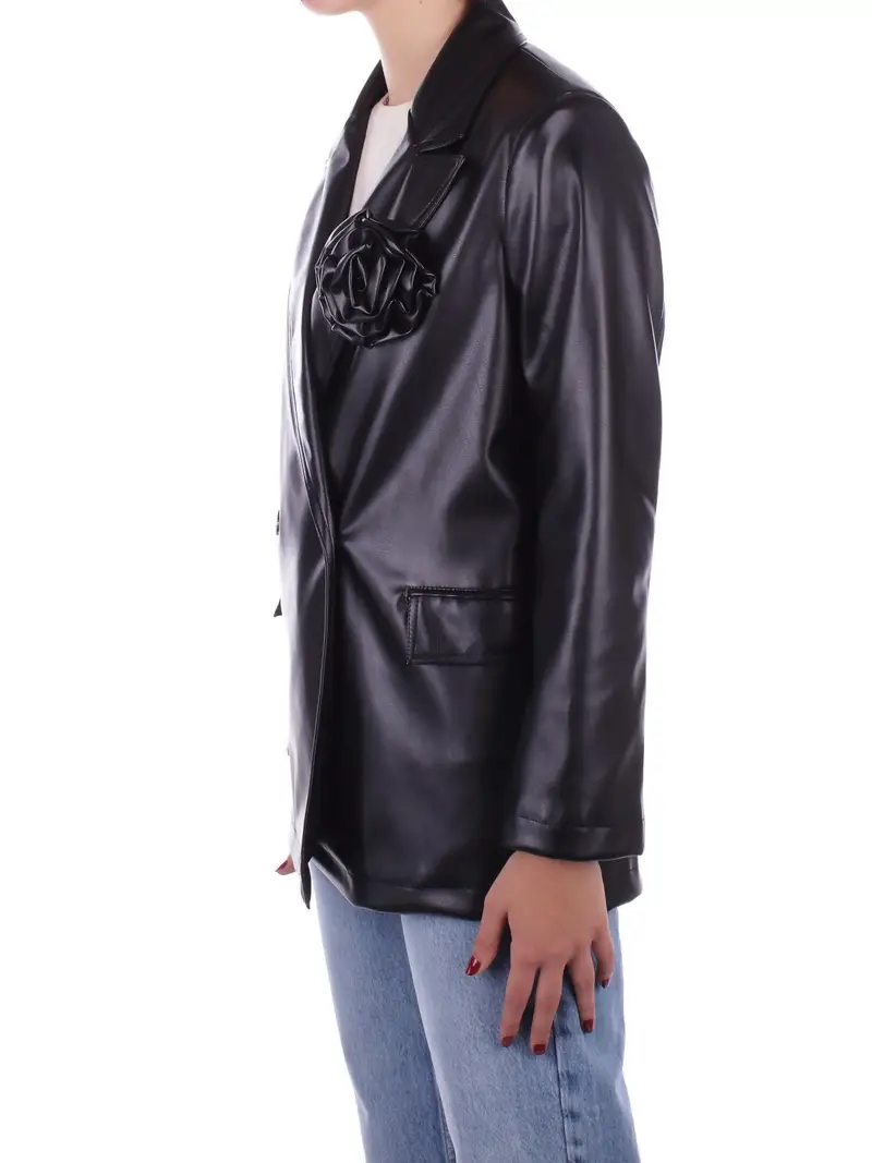 Giacca Donna MADEMOISELLE DU MONDE Nero miniatura 2