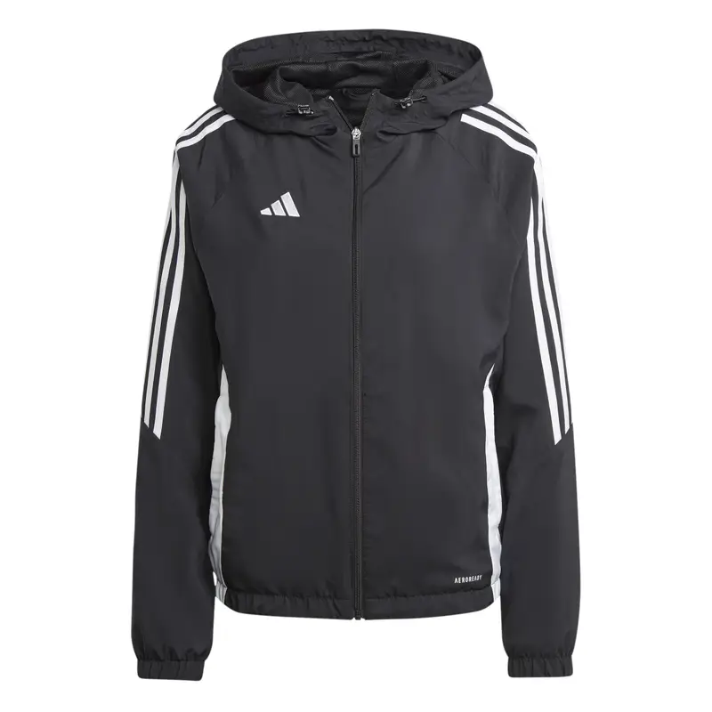 Giacca impermeabile con cappuccio da donna Adidas Tiro 24