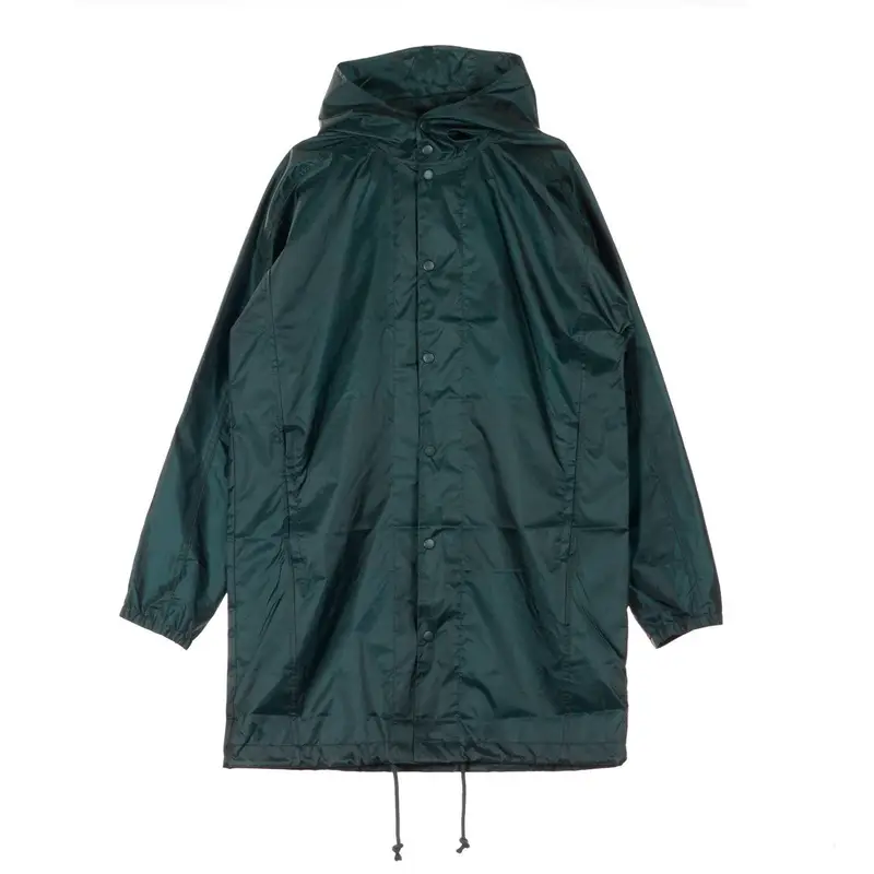 Giacca Lunga Uomo Trefoil Coat Green Night