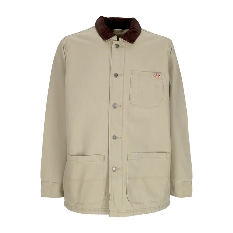 Giacca Workwear Uomo Duck Canvas Chore Coat Stone Washed Desert Sand