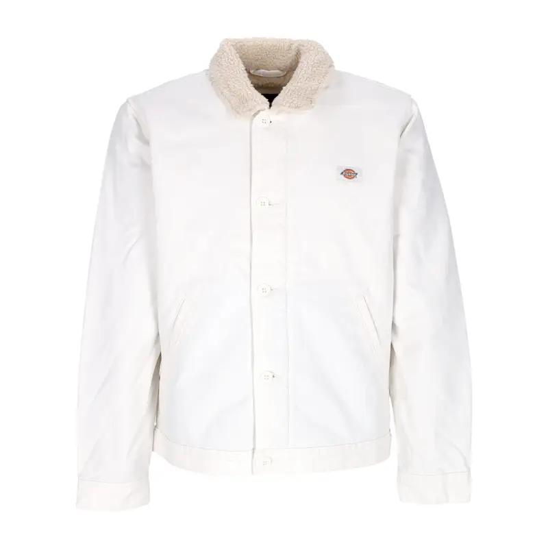 Giacca Workwear Uomo Duck Canvas Deck Jacket Stone Washed Cloud