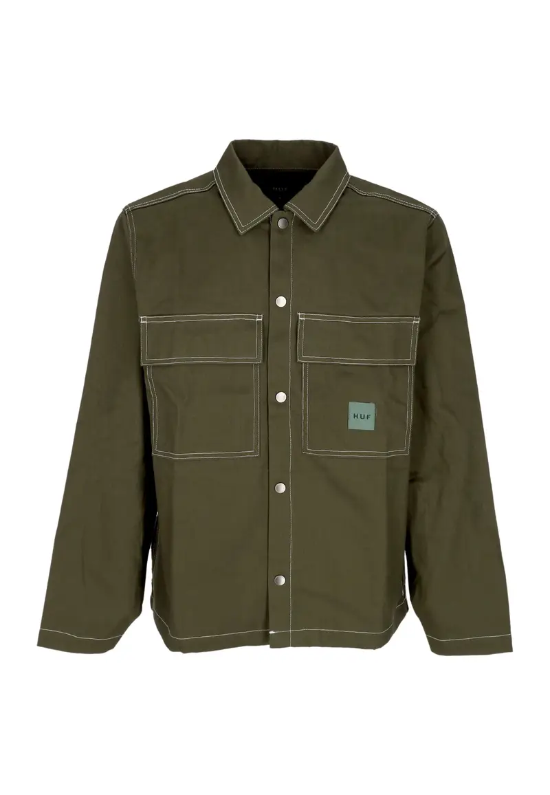 Giacca Workwear Uomo Mason Shacket Hunter Green