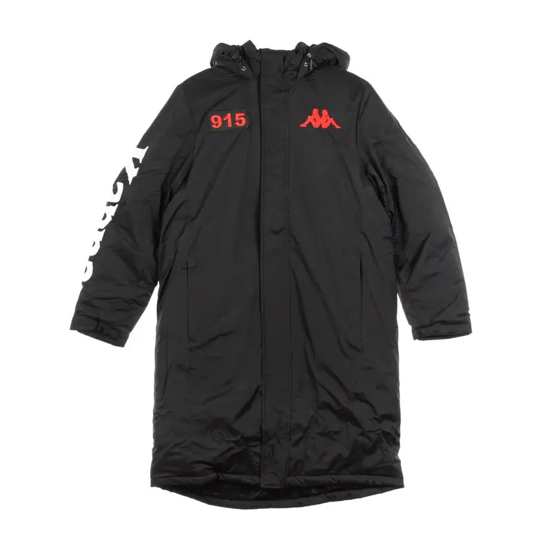 Giaccone Lungo Uomo Authentic La Brely Black/white/red